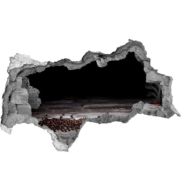 Samoprzylepna naklejka Kawa w sercu betonu