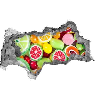 Samoprzylepna naklejka Słodki raj cukierków