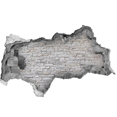 Fotoobraz dziura na ścianę Kamienna ściana