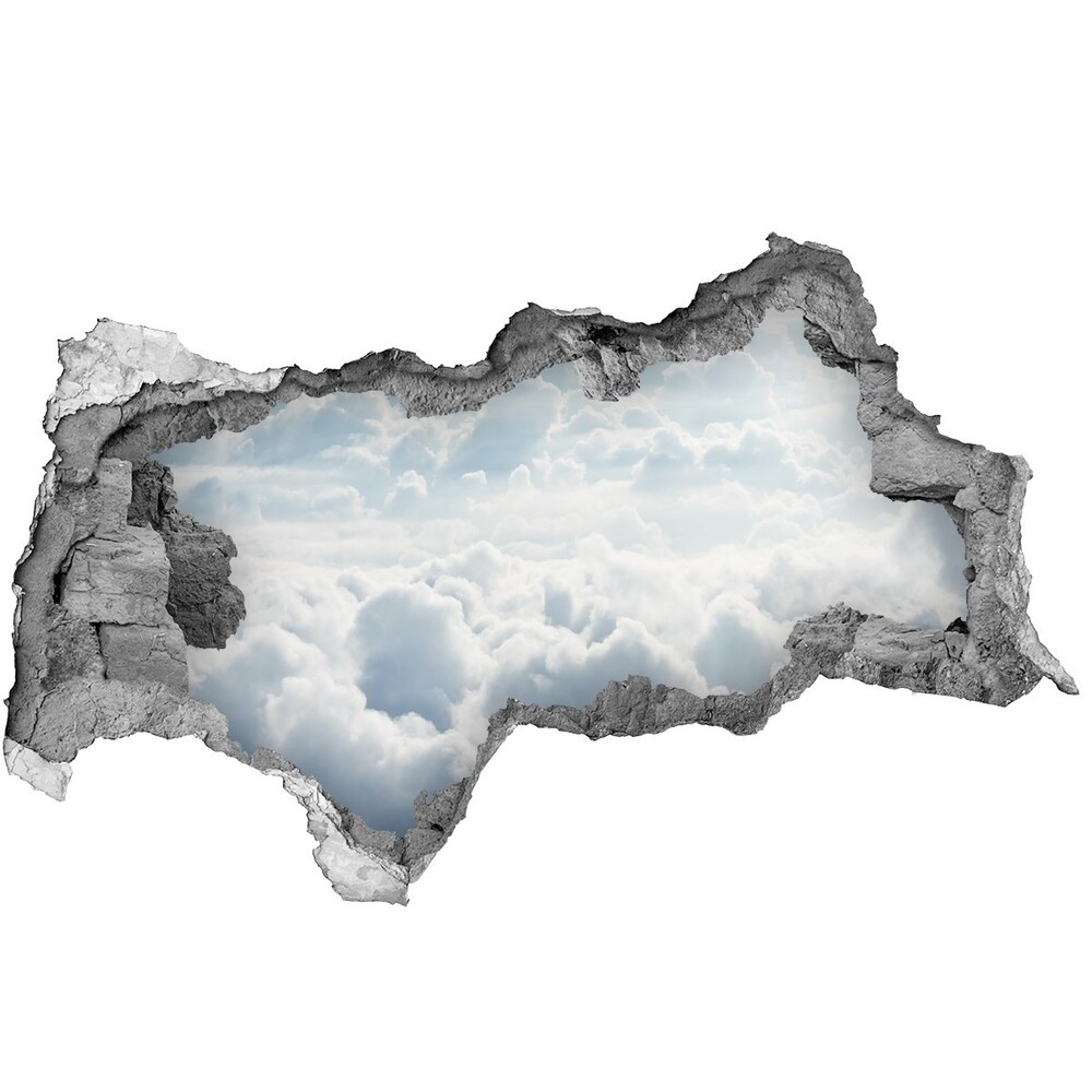 naklejka fototapeta 3D Chmury z lotu ptaka
