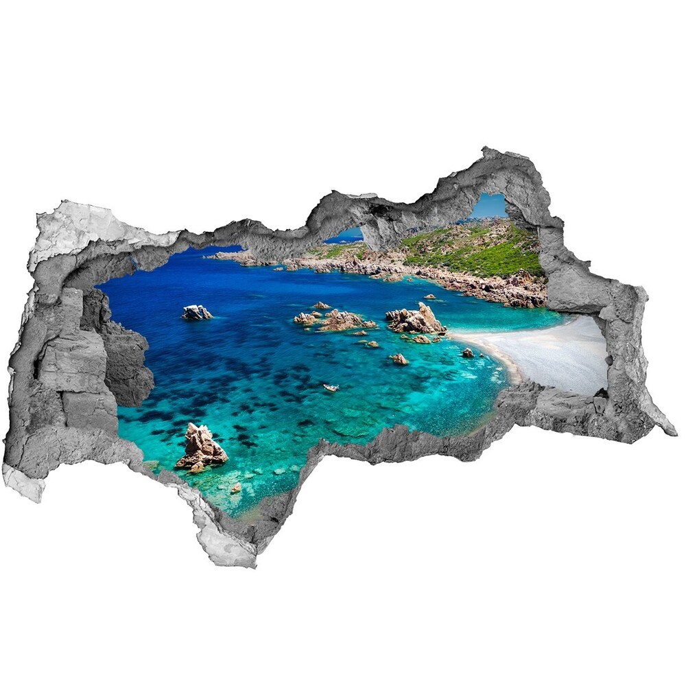 naklejka fototapeta 3D widok Zatoka morska