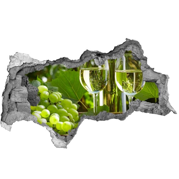 Samoprzylepna naklejka Wino w winnicy