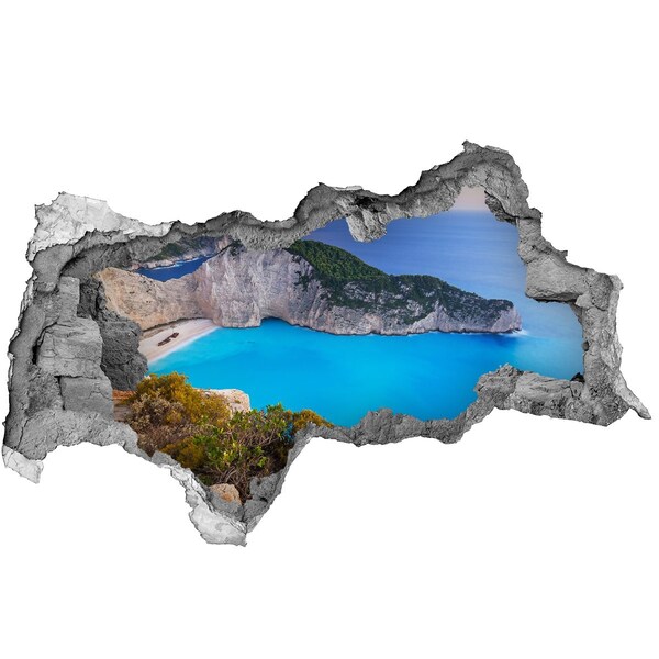 naklejka fototapeta 3D widok Zatoka Zakynthos