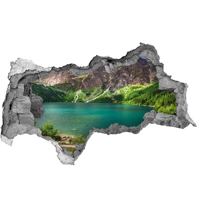 naklejka fototapeta 3D na ścianę Morskie oko Tatry