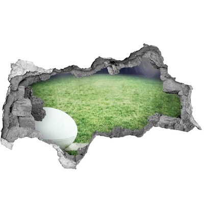 Foto zdjęcie dziura na ścianę Rugby na boisku