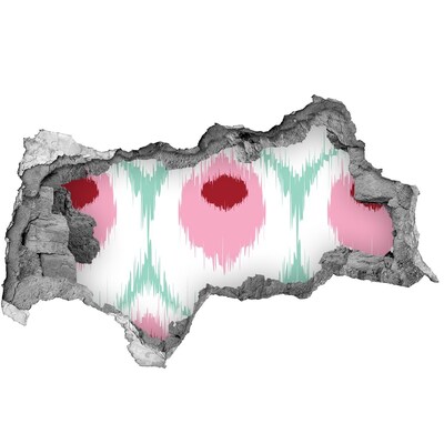 Fototapeta dziura na ścianę Dźwiękowa iluzja w betonie