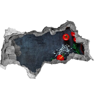 Samoprzylepna dziura na ścianę Urok kulinarnej dziury w ścianie