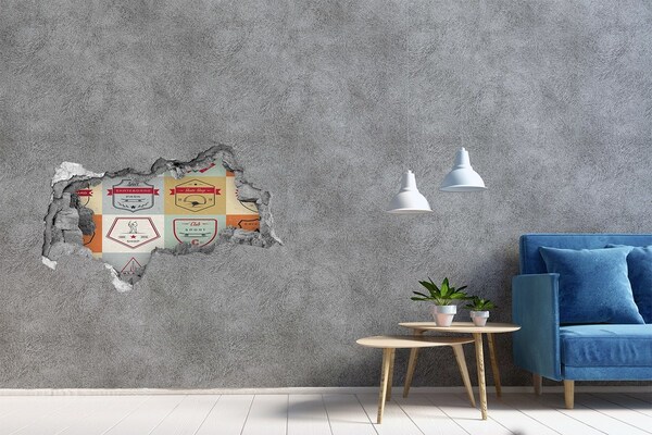 Fototapeta dziura na ścianę 3d Skatepark w mieście