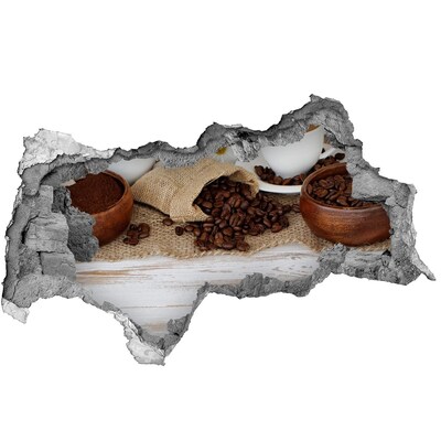 naklejka fototapeta 3D na ścianę Kawa w naturalnym otoczeniu