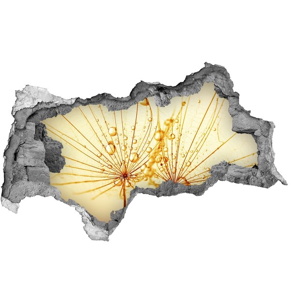 Dziura 3d fototapeta naklejka Koń w galopie