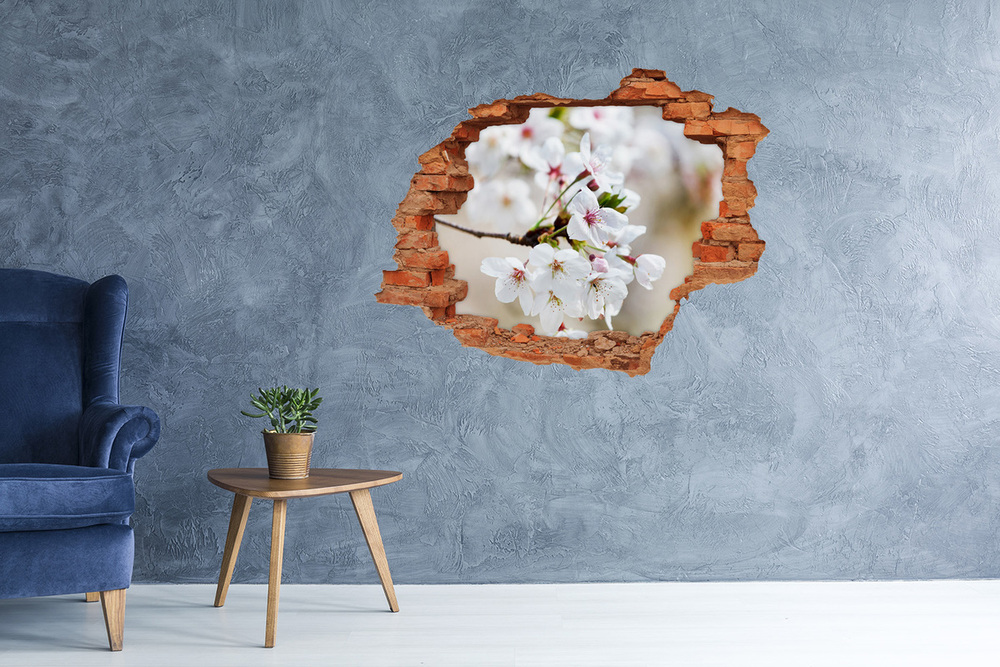 Samoprzylepna naklejka na ścianę Kwiaty wiśni