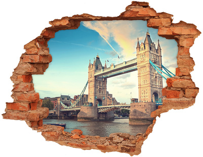 Fototapeta dziura na ścianę Tower bridge Londyn