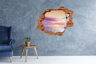 Samoprzylepna naklejka Widok na grecką wyspę