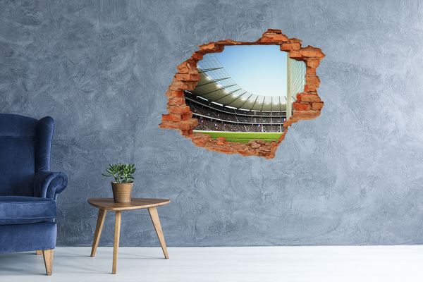 Fototapeta dziura na ścianę 3d Stadion Francja