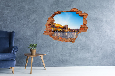 Fototapeta dziura na ścianę Kraków Polska