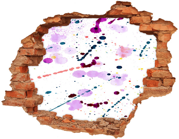 Dziura 3d fototapeta ścienna Abstrakcyjne plamy