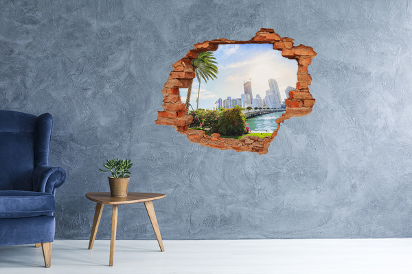 Fototapeta dziura na ścianę 3d Miami USA