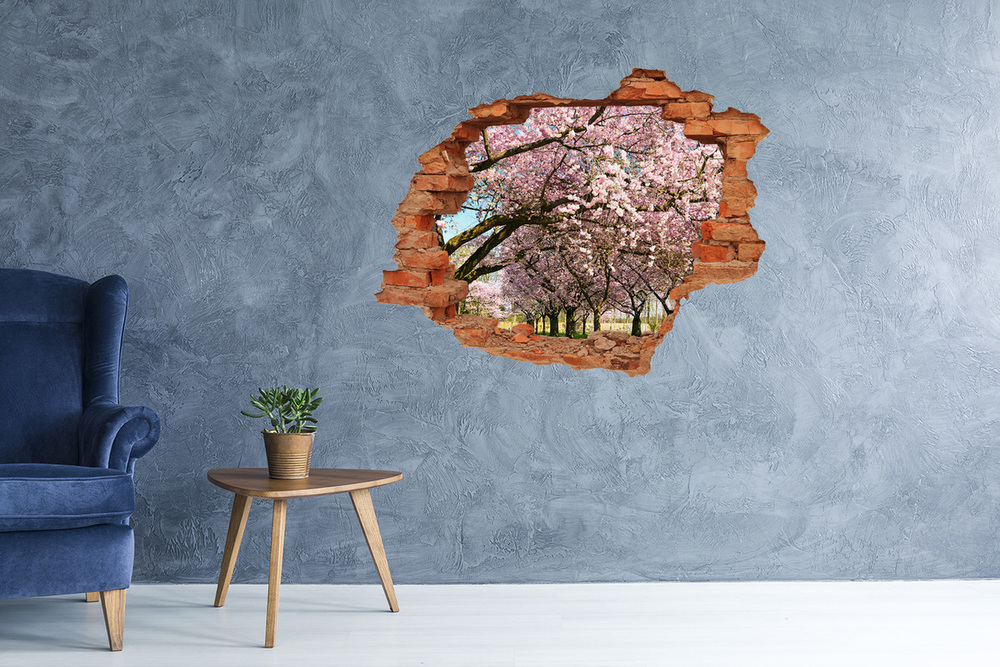 Samoprzylepna dziura na ścianę Drzewa wiśni