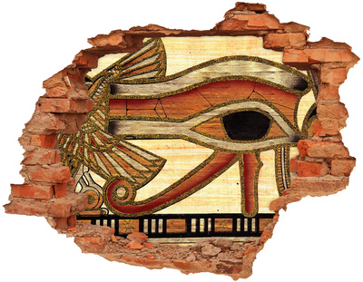 Samoprzylepna dziura na ścianę Egipskie oko