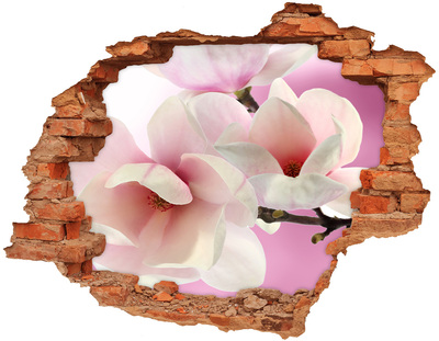 Samoprzylepna dziura naklejka Magnolia