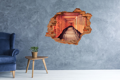 naklejka fototapeta 3D widok Świątynia Fushimi Inari