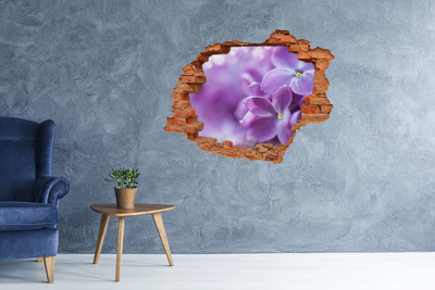Samoprzylepna dziura na ścianę Kwiaty bzu