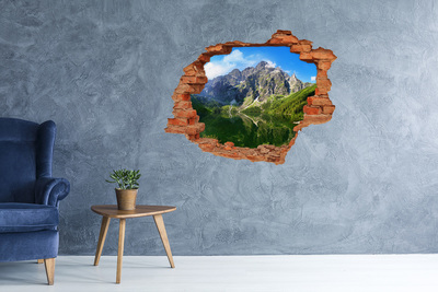 naklejka fototapeta 3D Morskie oko Tatry