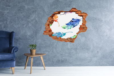 Dziura 3d fototapeta naklejka Tropikalny ocean