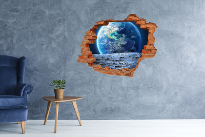 Foto zdjęcie dziura na ścianę Planeta Ziemia