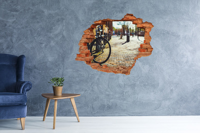 Foto zdjęcie dziura na ścianę Rower w Amsterdamie