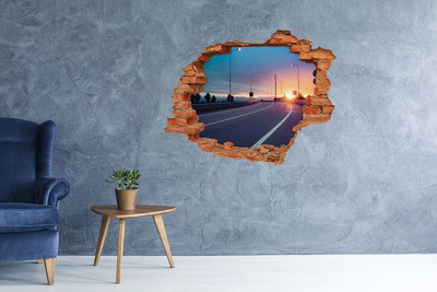 naklejka fototapeta 3D widok Autostrada