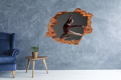 Foto zdjęcie dziura na ścianę Taniec nowoczesny