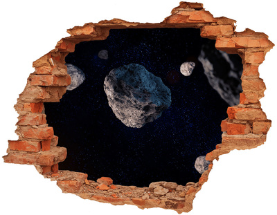Foto zdjęcie dziura na ścianę Meteory
