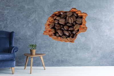 Samoprzylepna naklejka beton Ziarna kawy