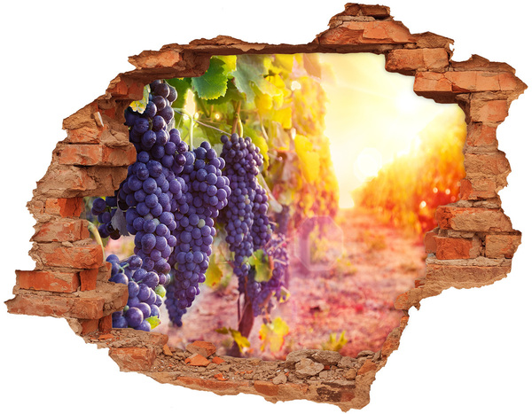Samoprzylepna naklejka beton Winorośle