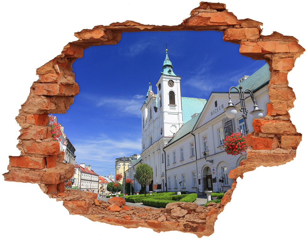 Fototapeta dziura na ścianę 3d Rzeszów Polska