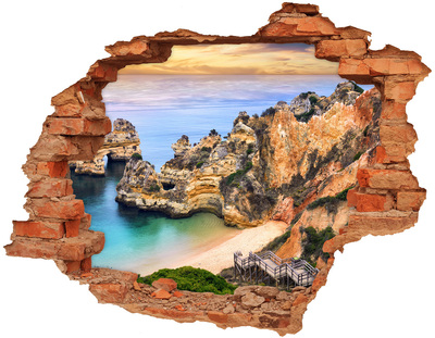 naklejka fototapeta 3D widok Lagos Portugalia