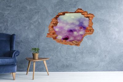 Samoprzylepna dziura na ścianę Kolorowa dziura w ścianie