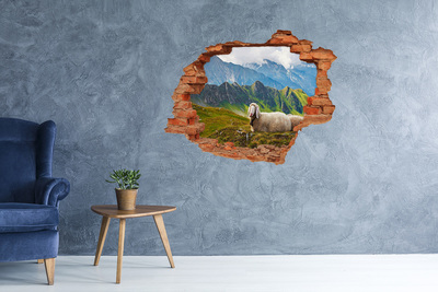 naklejka fototapeta 3D na ścianę Owce w Alpach
