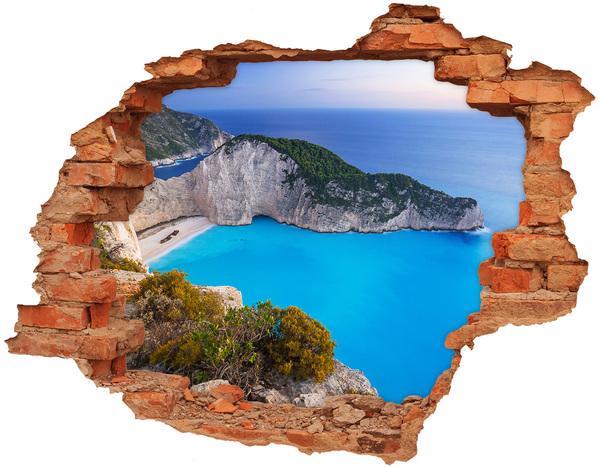 naklejka fototapeta 3D widok Zakynthos Grecja