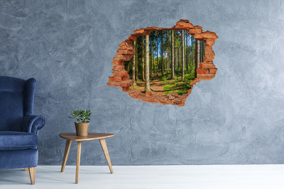 Fotoobraz dziura na ścianę Pióra i kwiaty