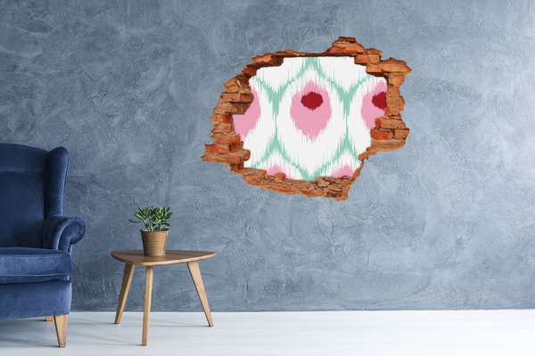 Fototapeta dziura na ścianę Dźwiękowa iluzja w betonie