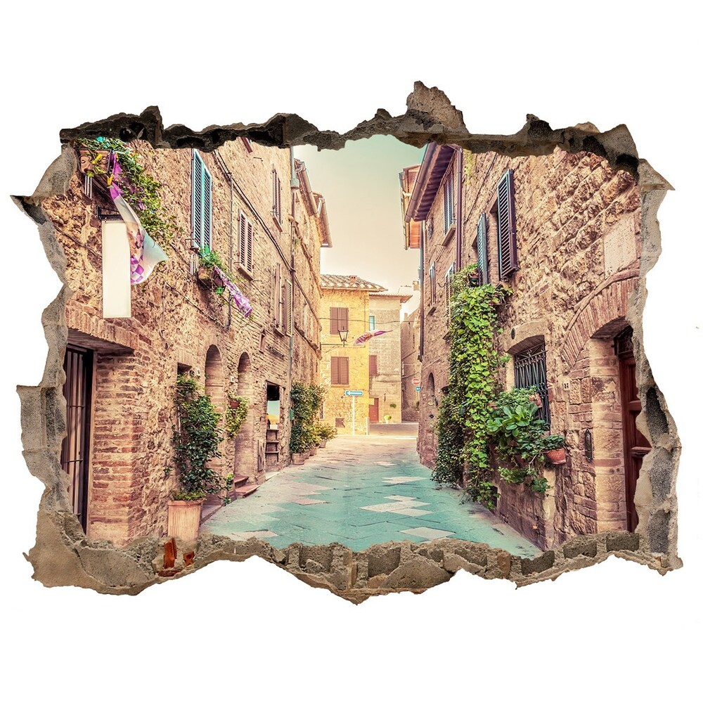 Fototapeta dziura na ścianę Włoskie uliczki