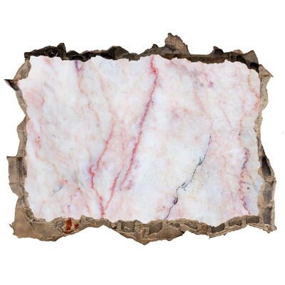 Fototapeta dziura na ścianę Kamienna dziura z marmurowym wnętrzem