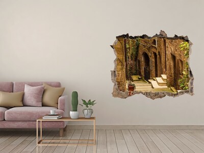 Fototapeta dziura na ścianę Urokliwa uliczka w miasteczku