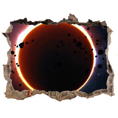 Foto zdjęcie dziura na ścianę Zaćmienie słońca