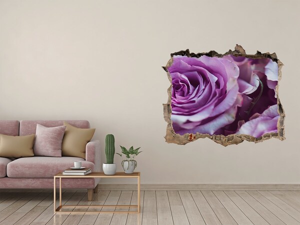 Fototapeta naklejka na ścianę Fioletowe róże