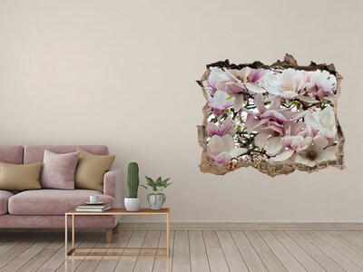 Samoprzylepna naklejka fototapeta Kwiaty magnolii