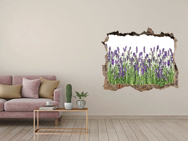 Samoprzylepna naklejka fototapeta Kwiaty lawendy