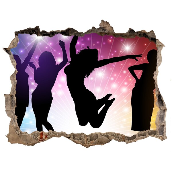 Fototapeta dziura na ścianę Taniec w świetle reflektorów